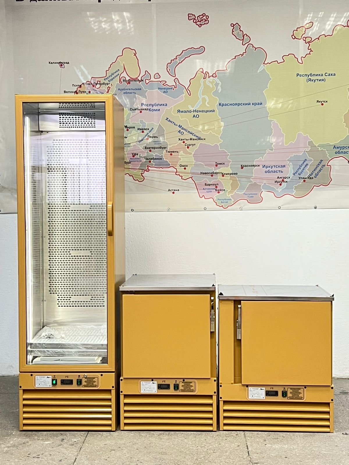 Комплект холодильных шкафов в Новороссийске